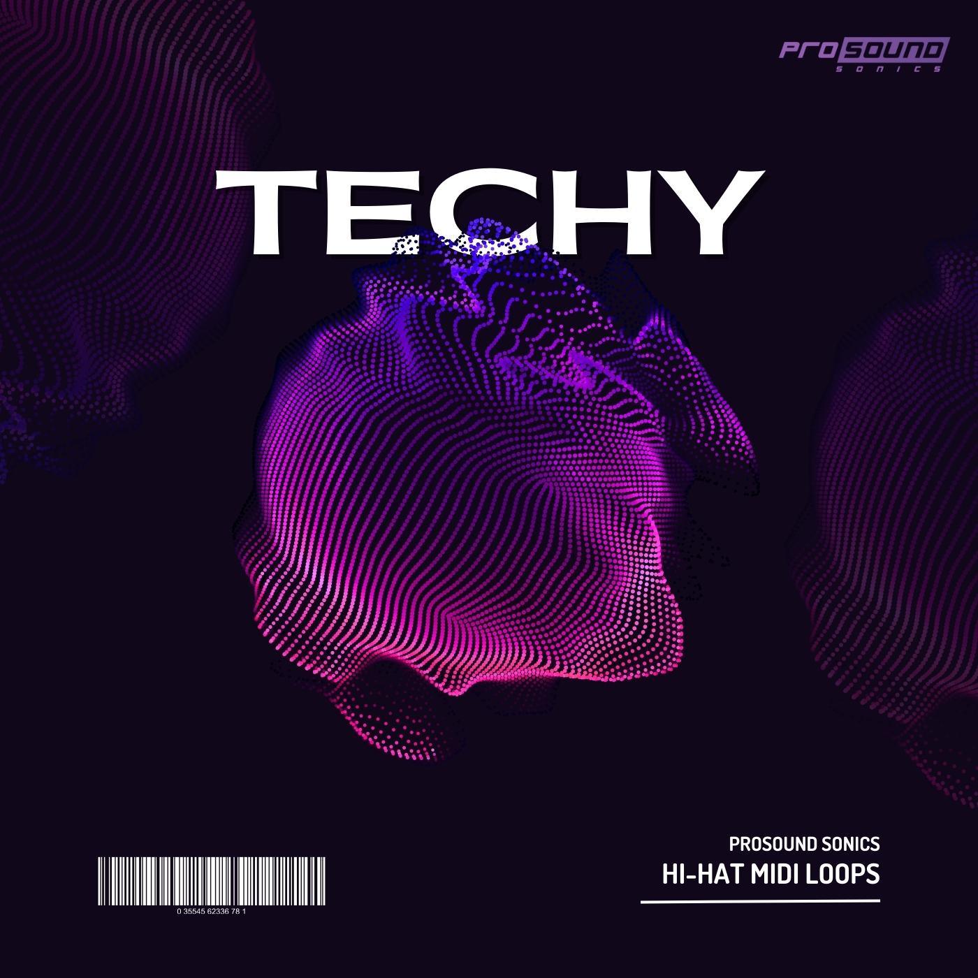 'Techy' Hi-Hat MIDI Loop Pack - Prosound Sonics
